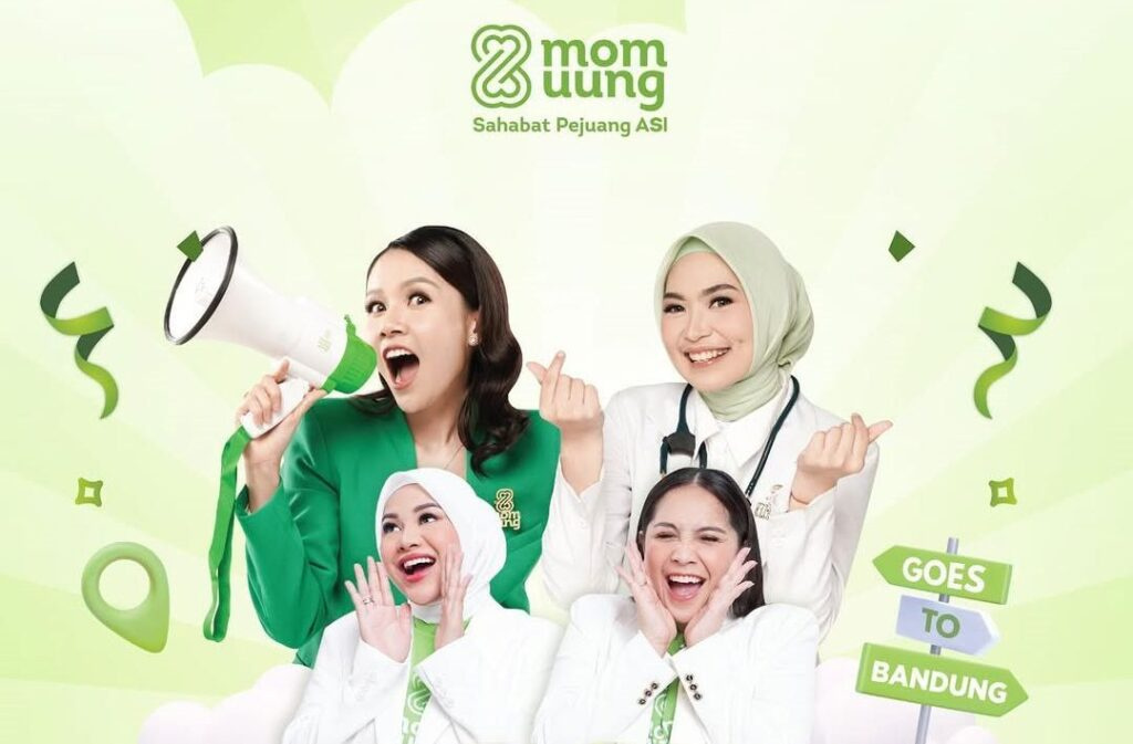 Untuk pertama kalinya, Mom Uung menyapa 500+ mommy di BANDUNG